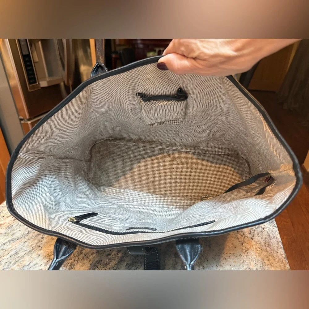 Dooney & Bourke Blue Tote Bag - Picture 13 of 16